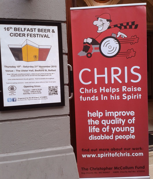 Campaigners for Real Ale Support Chris