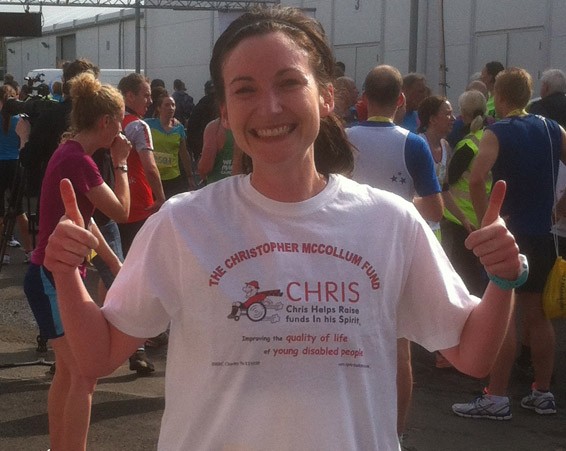 Louise Runs And Raises £576 For Chris