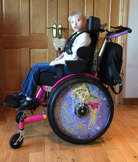 Natasha’s Veldink Wheelchair Creates Fairy Dust