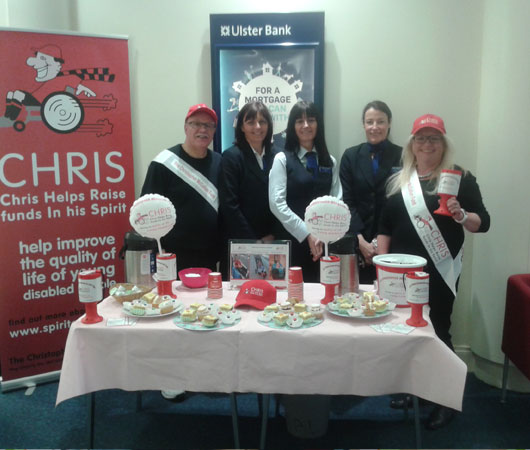 Tray Bake Treats for “Chris” at Ulster Bank Bangor